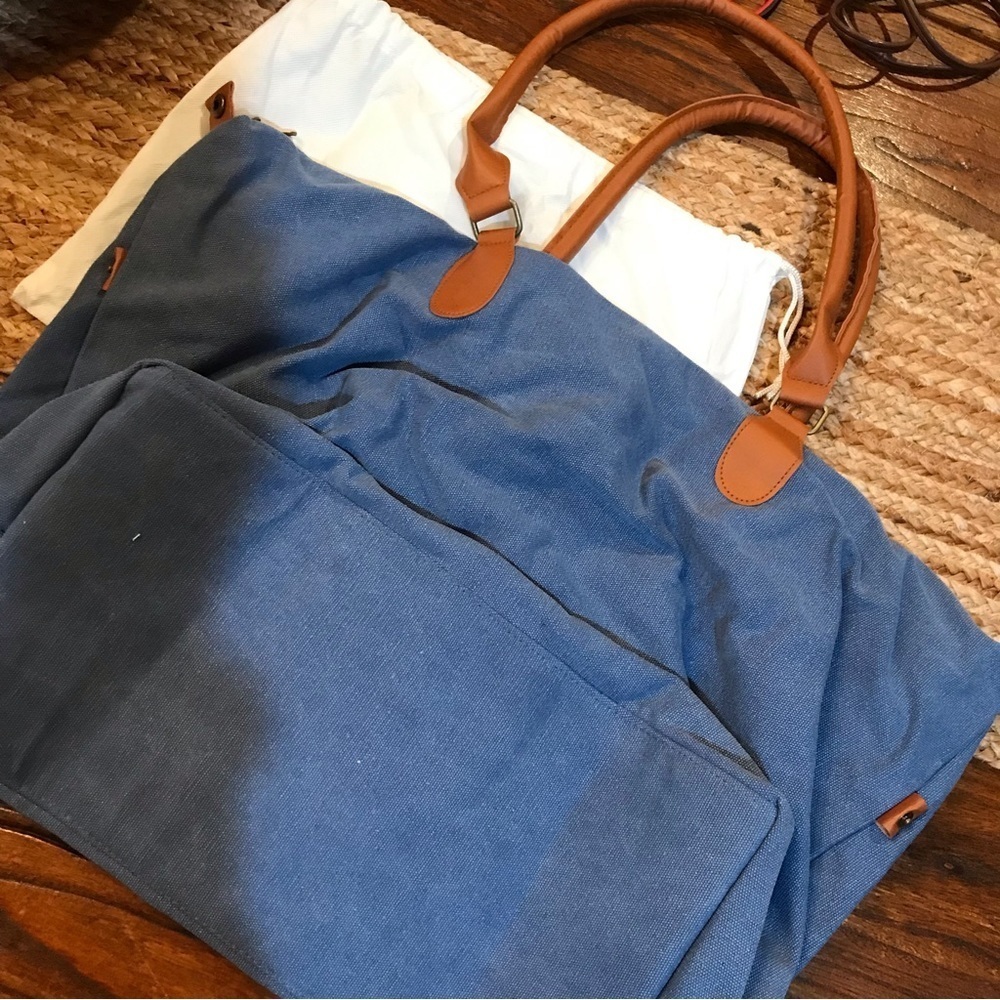 🏝THE BEACH PEOPLE Weekender/Beach Bag - Picture 5 of 11